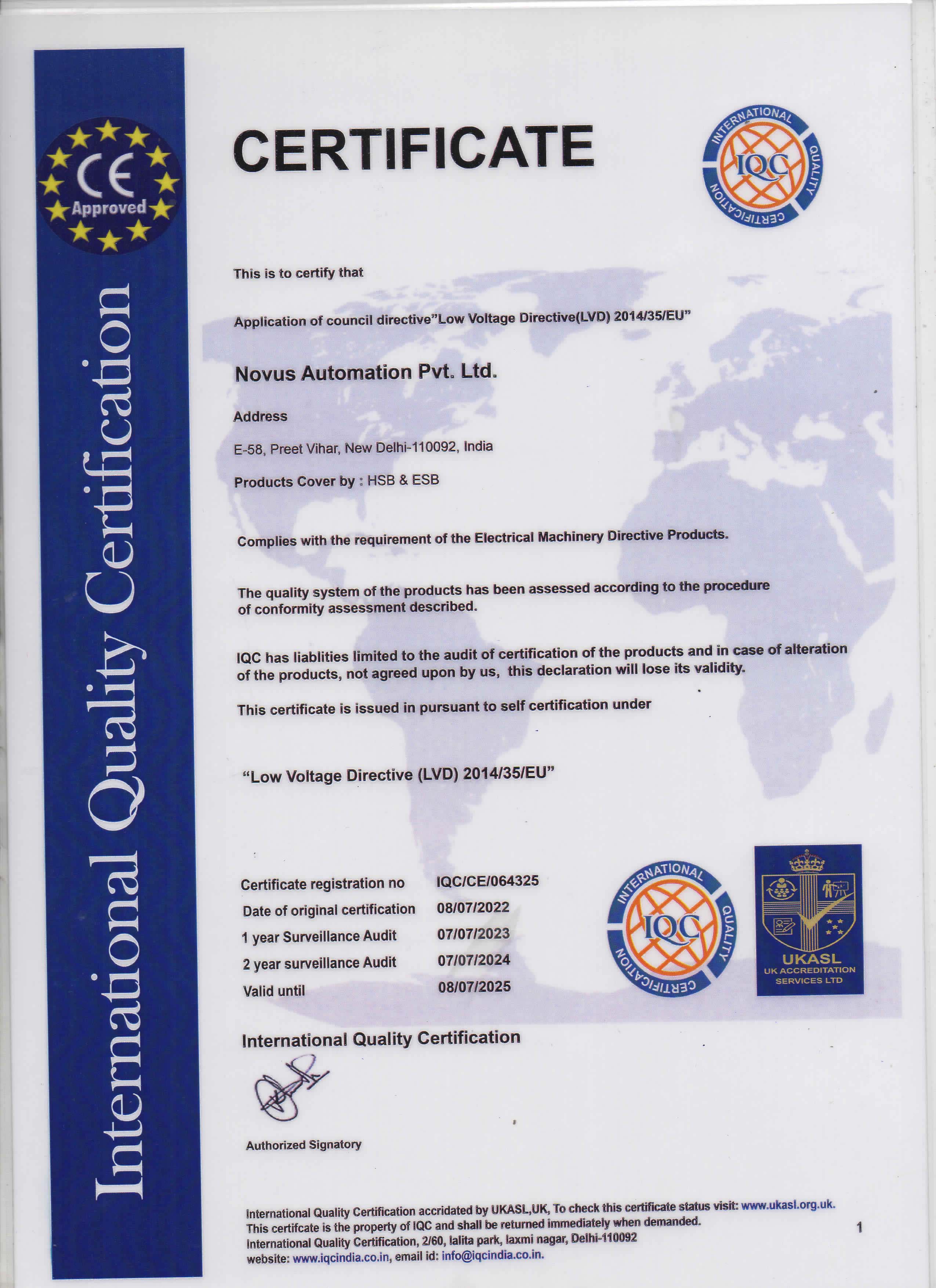 certificate 1