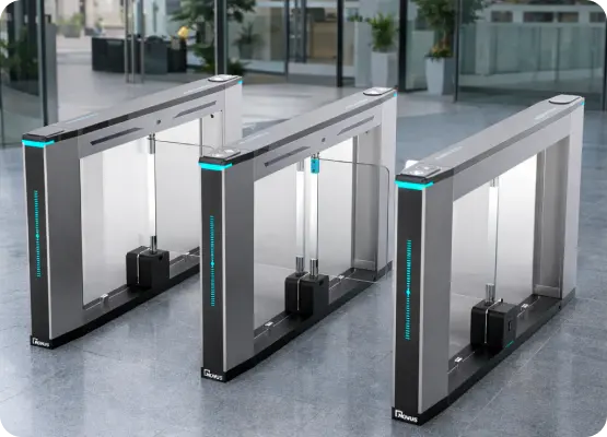 swing barrier gate by novus